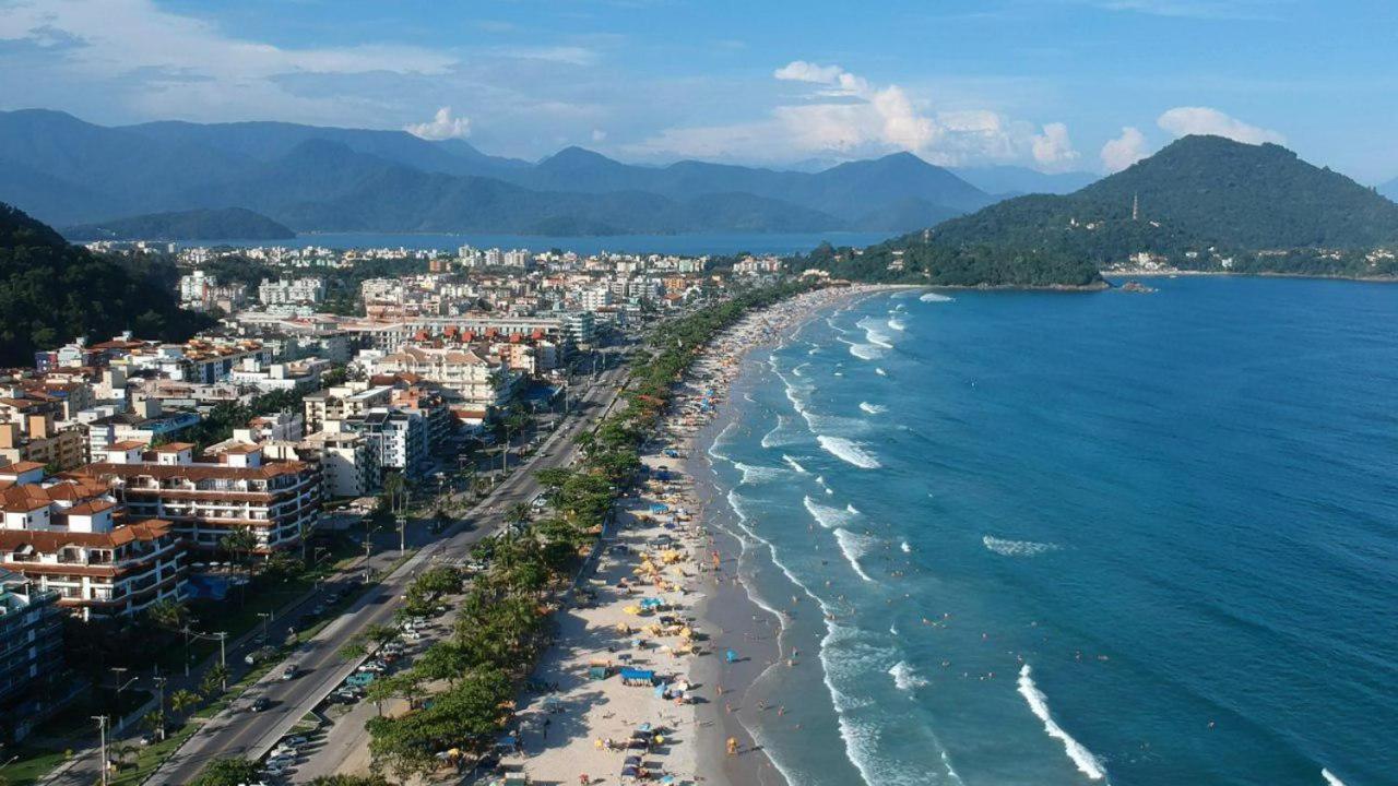 Condominio Familiar Com Apartamento A 150 Metros Do Mar Em Area Nobre Da Praia Grande Em 우바투바 외부 사진